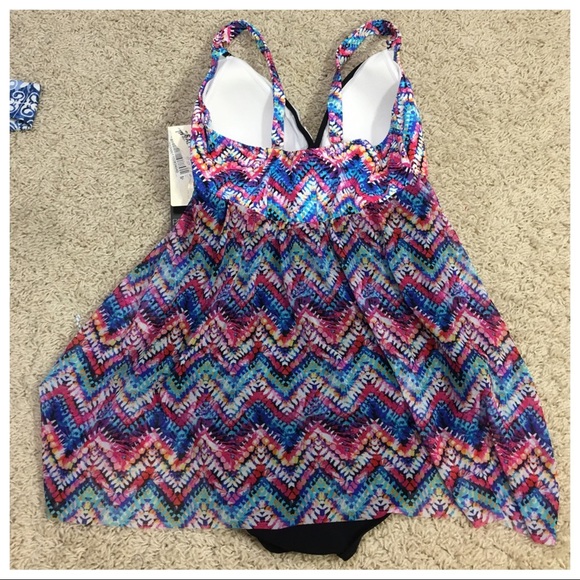 NWT! Profile By Gottex Fantasia One-Piece - Picture 6 of 9